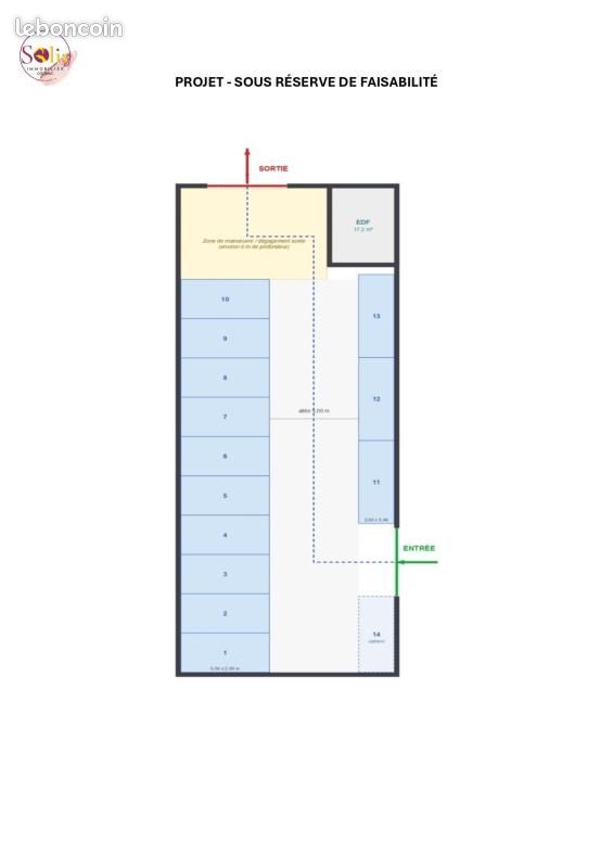 Immeuble 2 pièces 370 m² · à Cognac · 370 m² · 165 000 €
