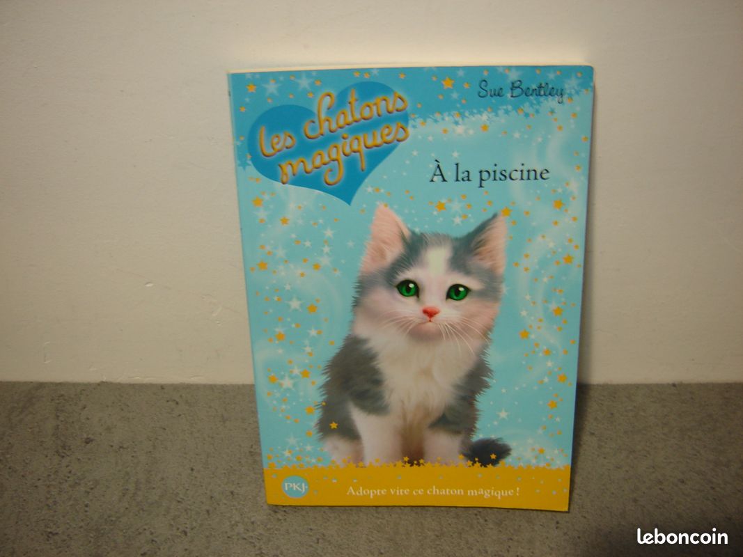 Livre Les Chatons Magiques N° 14 - A la piscine (image 1)