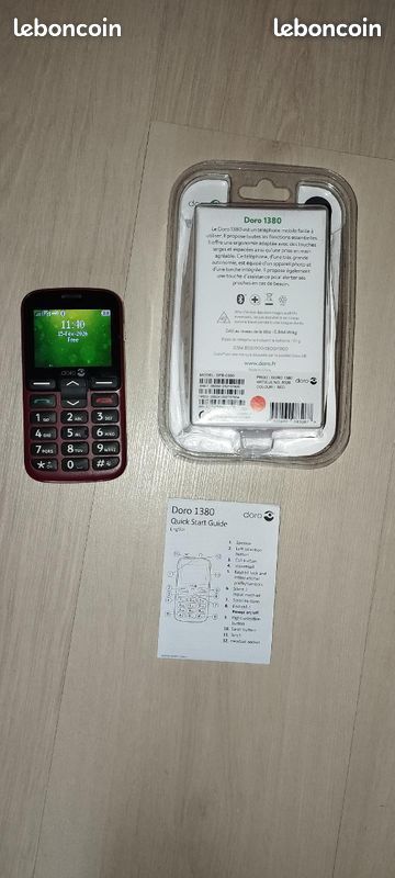 Telephone portable doro 1380 (image 2)