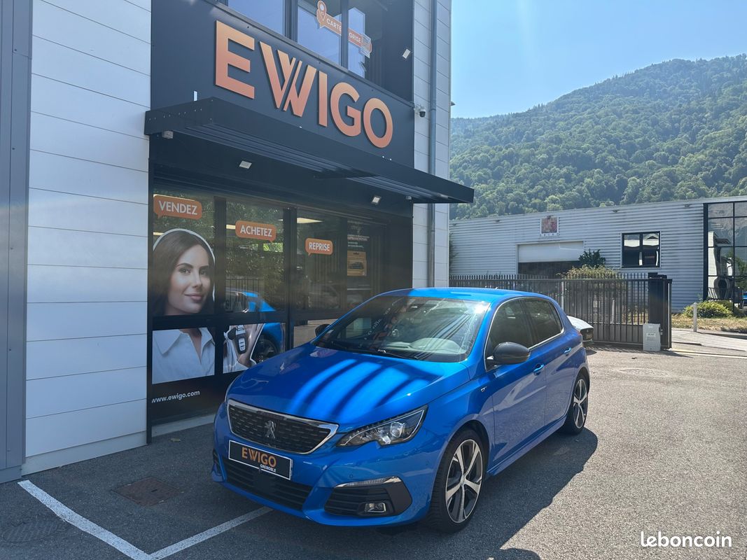 PEUGEOT 308 1.2 130ch GT PACK APPLE CARPLAY / CAMERA DE RECUL / COURROIE NEUVE / ENTRETIEN PEUGEOT (image 1)
