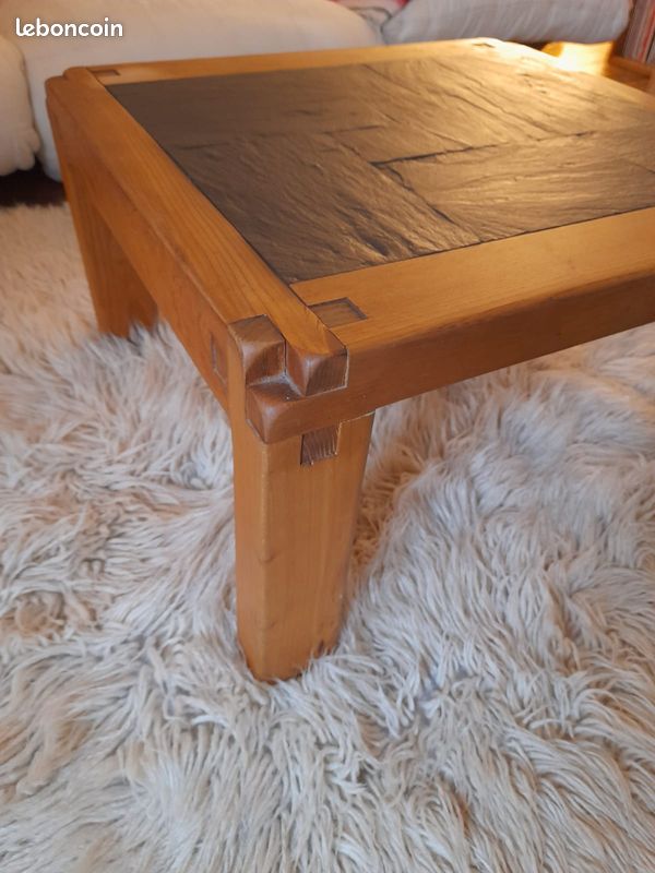 Magnifique table basse de Pierre Chapo (image 3)