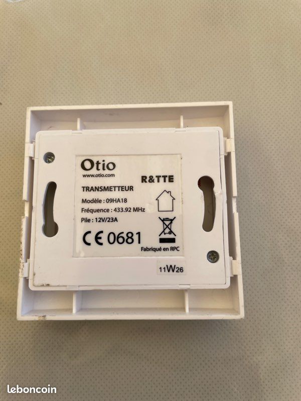 Otio interrupteur, volet sans fils 433MHz (image 2)