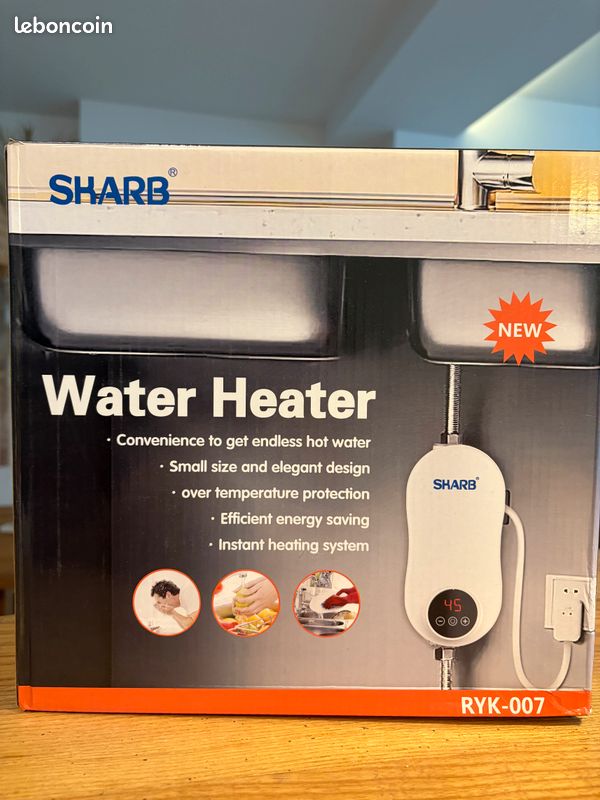 Mini Chauffe-eau Electrique Douche ou Cuisine