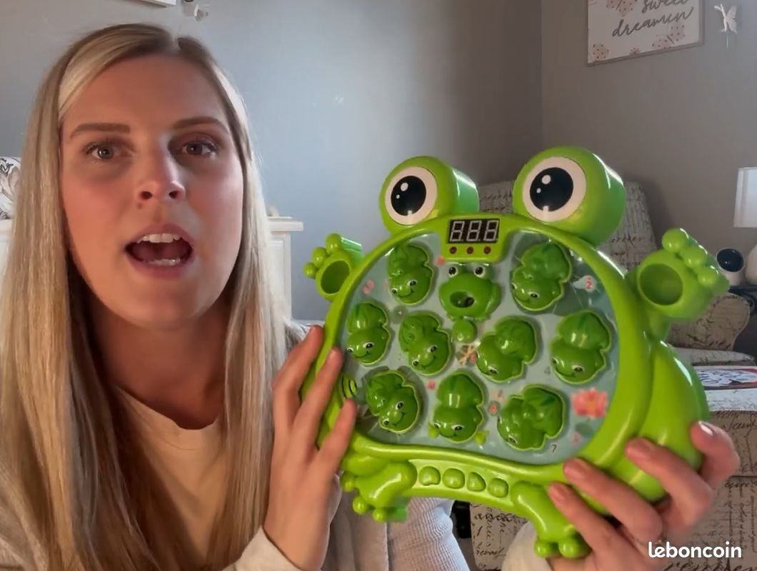 Jeu Grenouille Pop-up Interactif Avec Lumières Et Musique - Jouet Montessori Pour Enfants 1-4 Ans