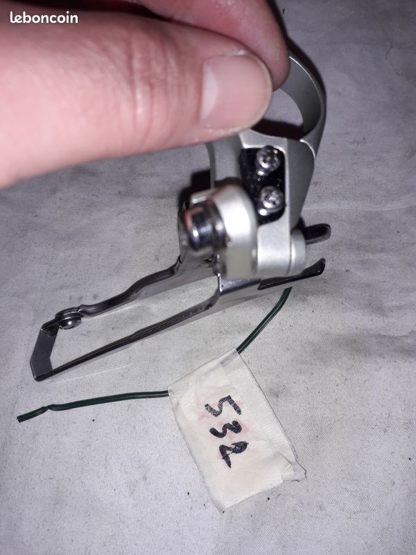 Dérailleur Avant Shimano 105 FD-5501 28,6 Mm - Route 9v - Tirage Bas - Occasion