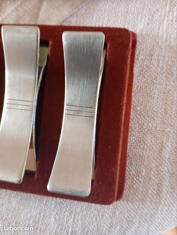 12 Portes Couteaux LETANG & REMY acier inoxydable french knife holder