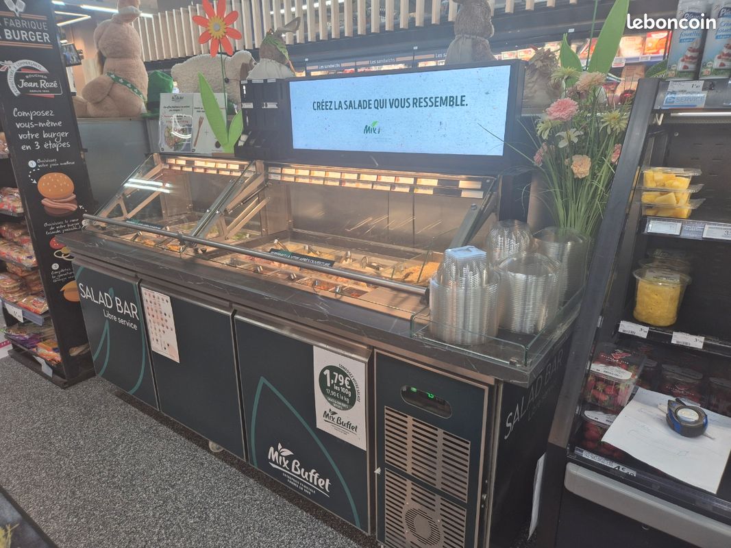 Meuble réfrigéré bar à salade (image 1)