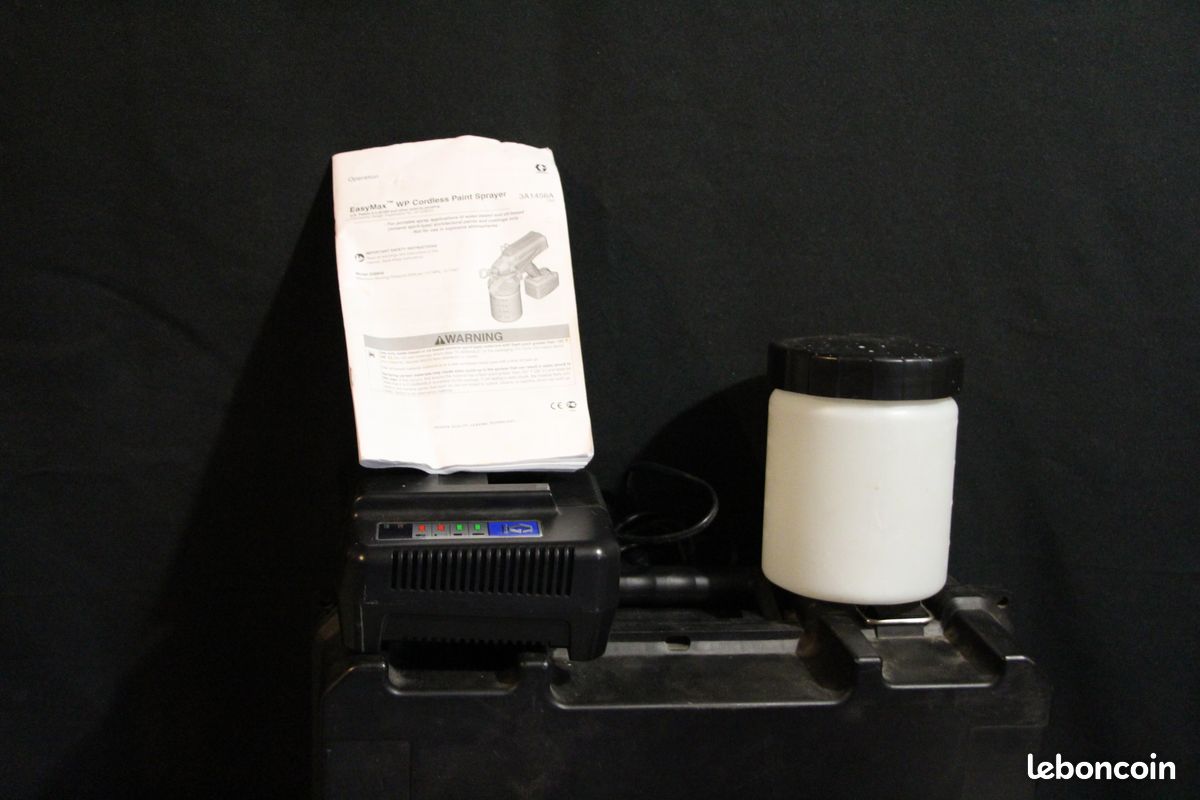 Pistolet à peinture GRACO EASY MAX WP sur batterie mais batteries HS (image 9)