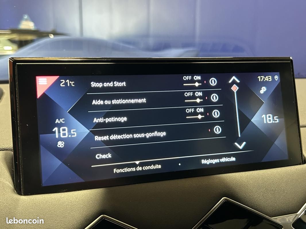 DS 3 Crossback BlueHDi 130 EAT8 Opéra *CAMERA + SIEGES CHAUFFANTS (image 21)