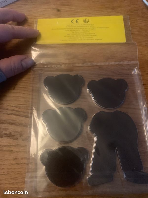 Magnets des émotions Petit Ours Brun (image 2)