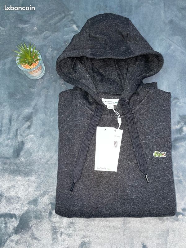 Pull A Capuche Gris Foncé Sweat Zippé à Capuche En Molleton Femme