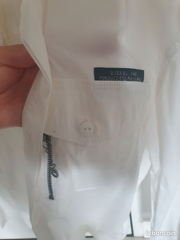 Chemise blanche chez diesel homme M (image 3)