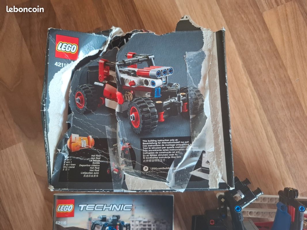 Lego technic 42116 bulldozer et hot rod Jeux Jouets
