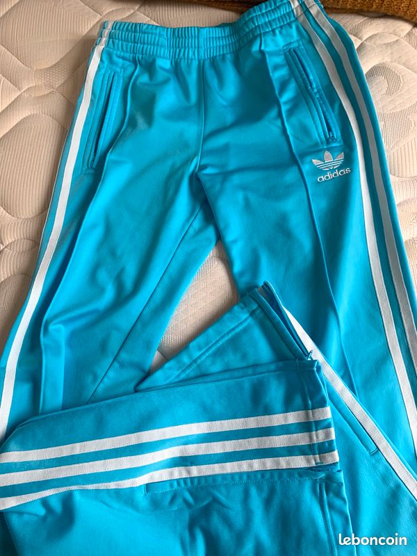 Bleu Ciel Veste Adidas Femme Bleu Turquoise Survêtement Adidas