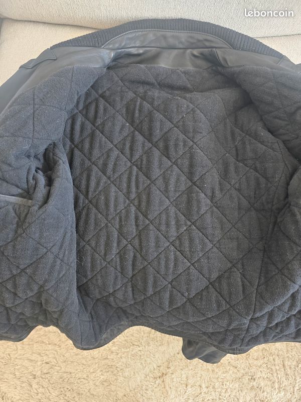 Veste en cuir Balmain (image 9)