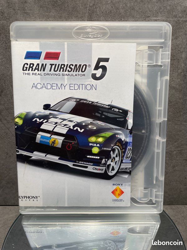 Jeu Gran Turismo 5 - Version Complète FR Pour PS3 - Très Bon état Avec Boîte