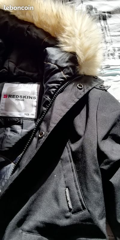 Manteau parka Redskins ado 14 ans Excellent état Vêtements