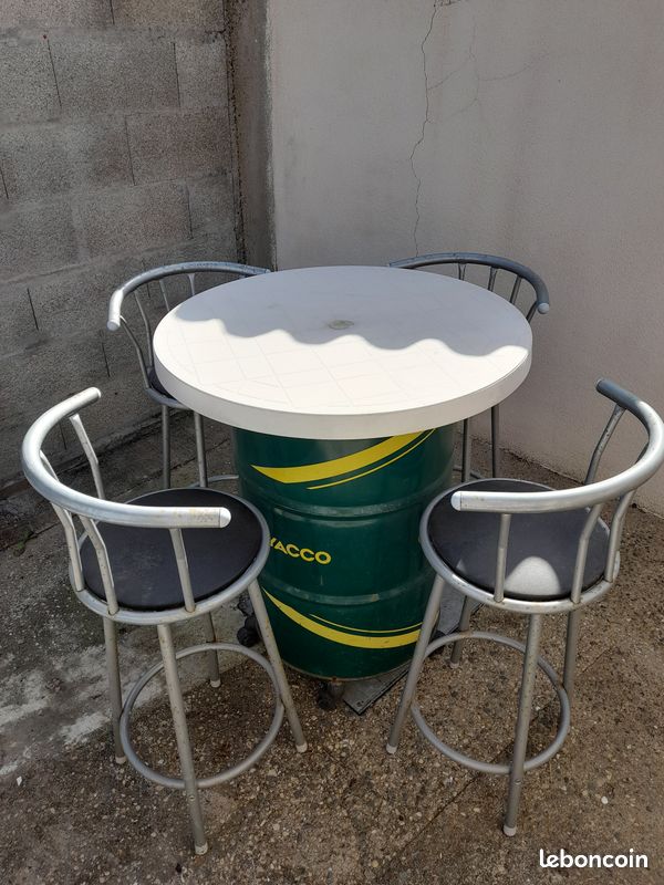 Bar debout+tabourets (image 3)