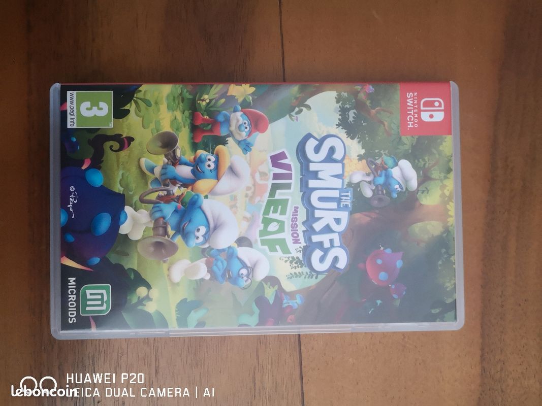 Les schtroumpfs switch (image 1)