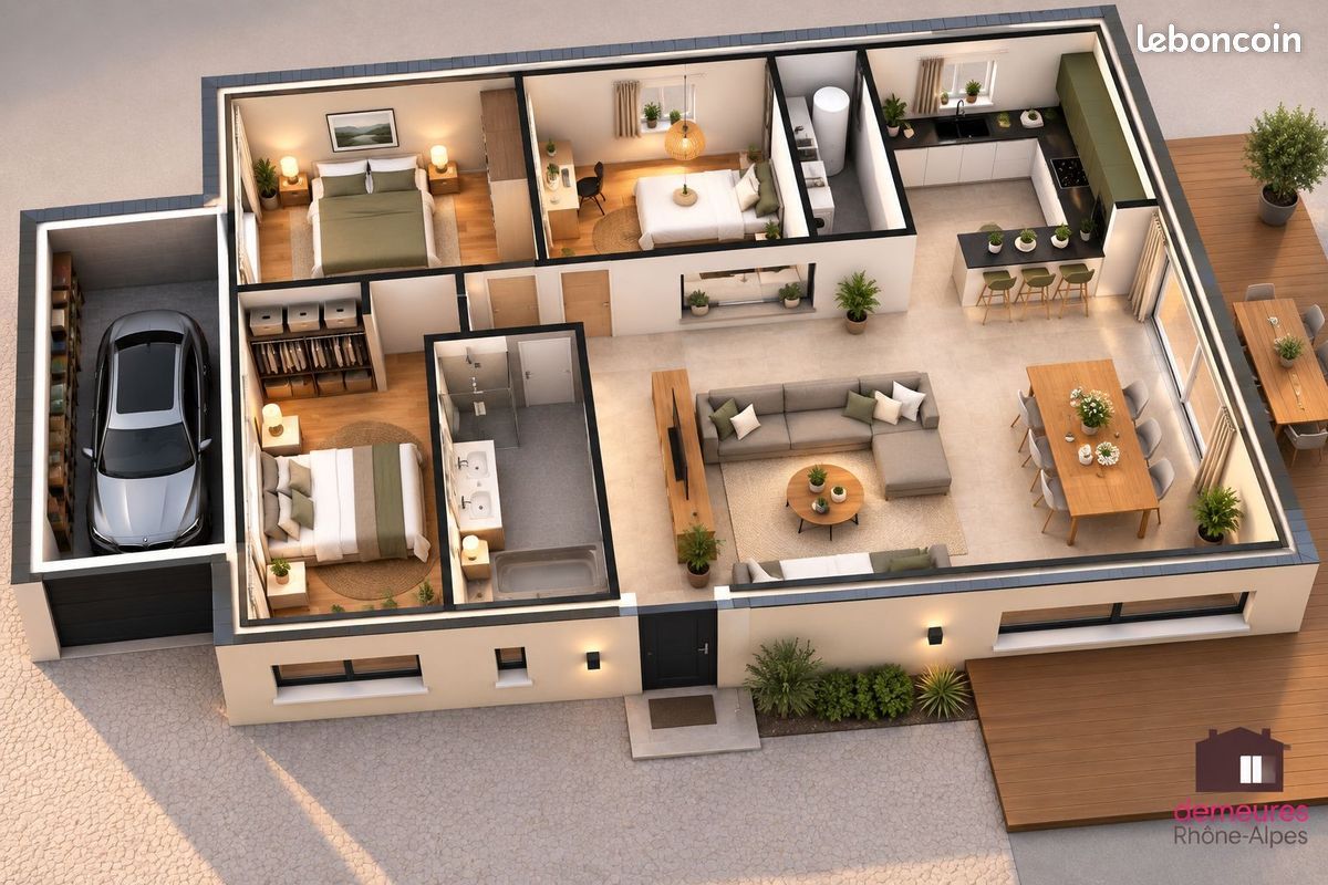 Maison 4 pièces 85 m² · à Lagnieu · 85 m² · 233 030 €
