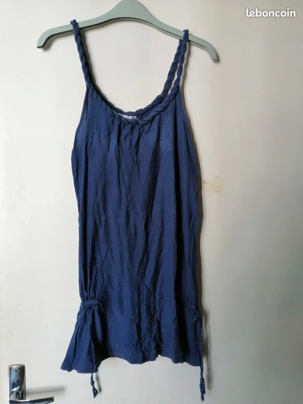 Tunique bleue Promod T2 (M) (image 1)