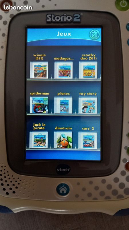 STORIO 2 Bleue avec tres nombreux jeux educatifs (image 1)