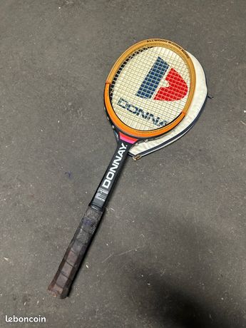 Raquette de tennis Supermaster vintage rare vintage Angleterre Cadre Bois rare avec clé - France