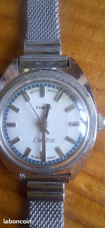 Montre Timex Electric Vintage - Mécanique Manuelle - Boîtier Doré - Occasion
