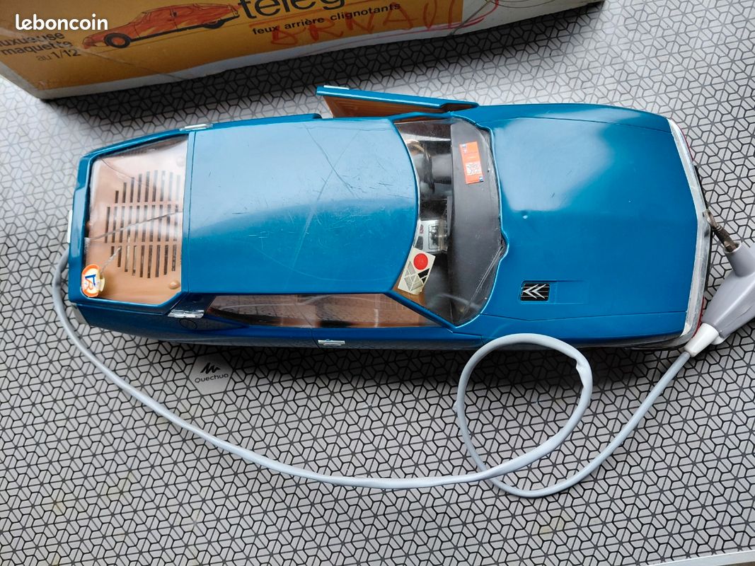 Jouets Mont-Blanc CITROEN SM 1:12 - Boîte Vintage N°301 108 - Rare Et