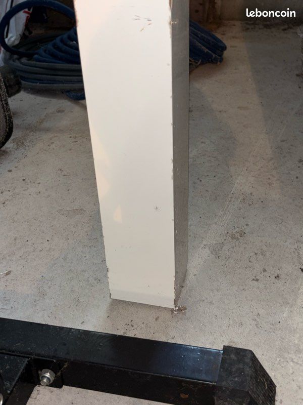 Table à manger blanc laqué (image 12)
