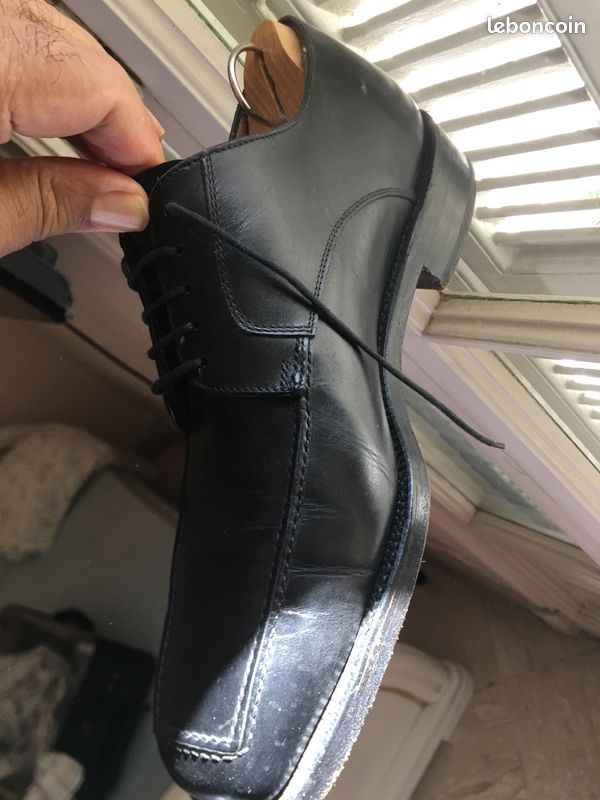 Chaussures neuves Noires en cuir de la marque LODING (image 5)