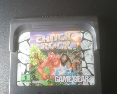 Jeu Chuck Rock Sur Sega Game Gear - Cartouche Seule - Très Bon état