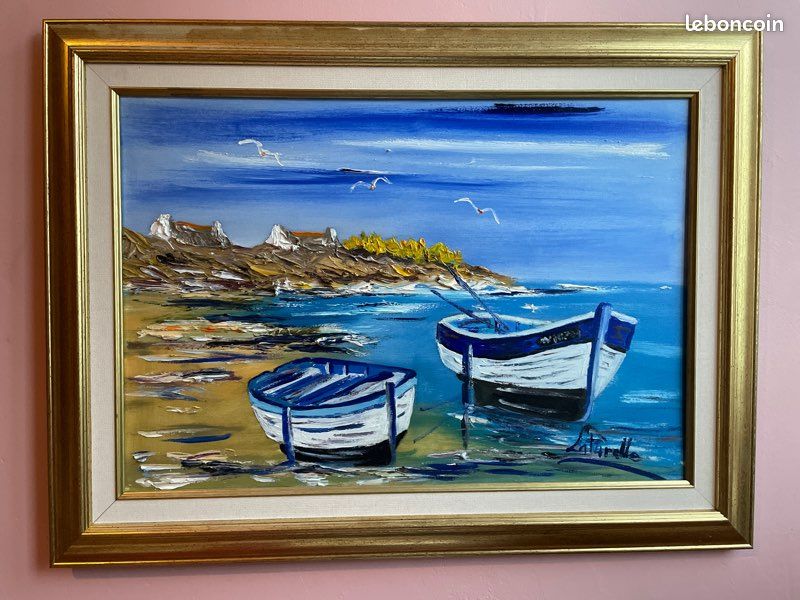 Vends peintures sur toile paysages bretons (image 2)