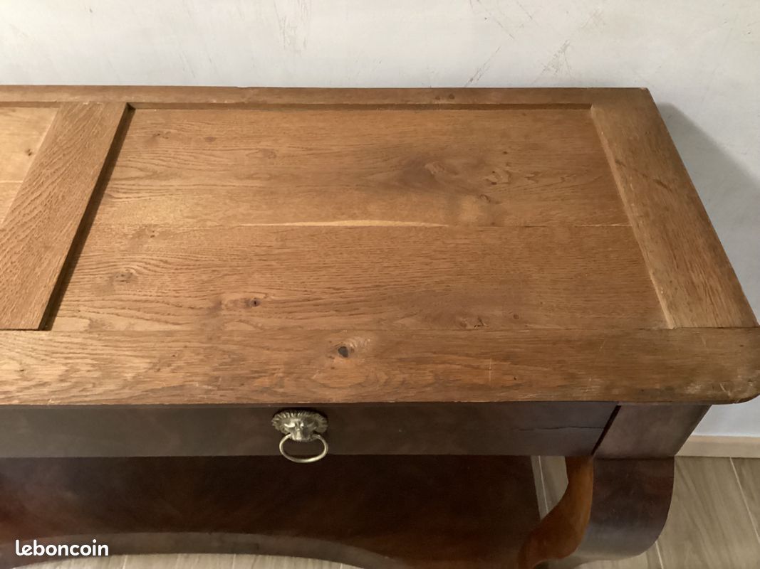 Console empire / restauration / pattes et tête de lion (image 8)