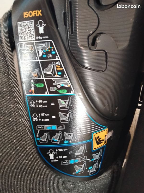 Siège auto ISOFIX axissfix plus (image 1)
