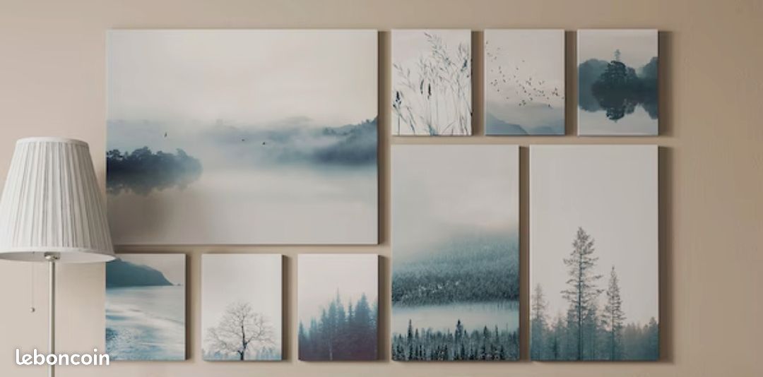 Ensemble de tableaux (image 1)