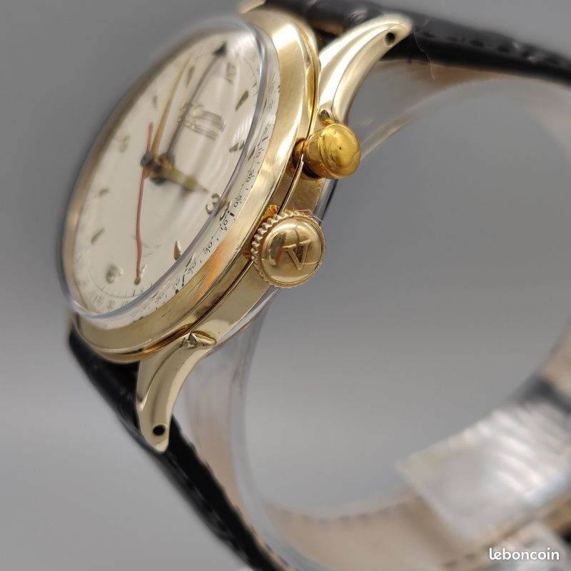 Montre Vintage Homme Vulcain Sea Eagle Mécanique - Années 1940 - À Réparer (Verre/Cadran)