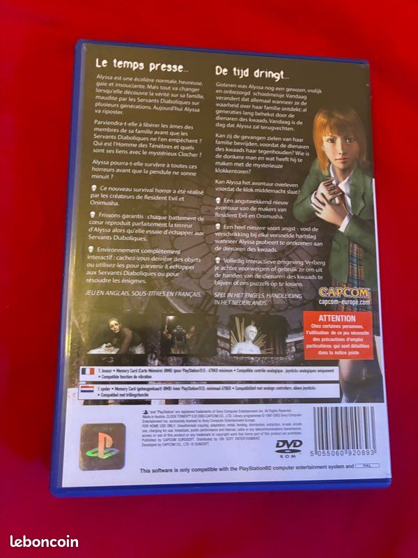 Clock Tower 3 Sur PS2 - Complet PAL FR - Sony PlayStation 2 - État Correct