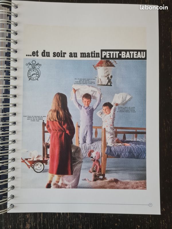 Livre collector publicités Petit bateau (image 4)