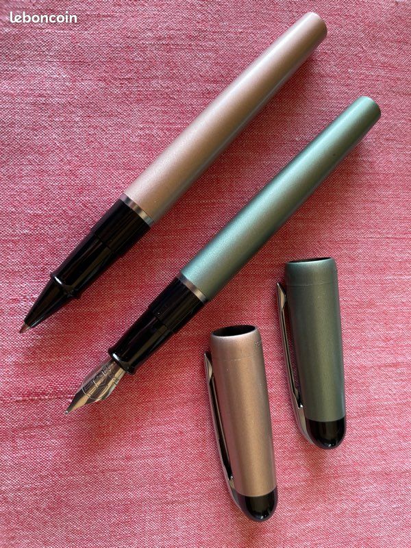 Stylo Roller WATERMAN FORUM ASTRIA - Vintage, Argenté, Acier, Neuf De Stock (jamais Utilisé)