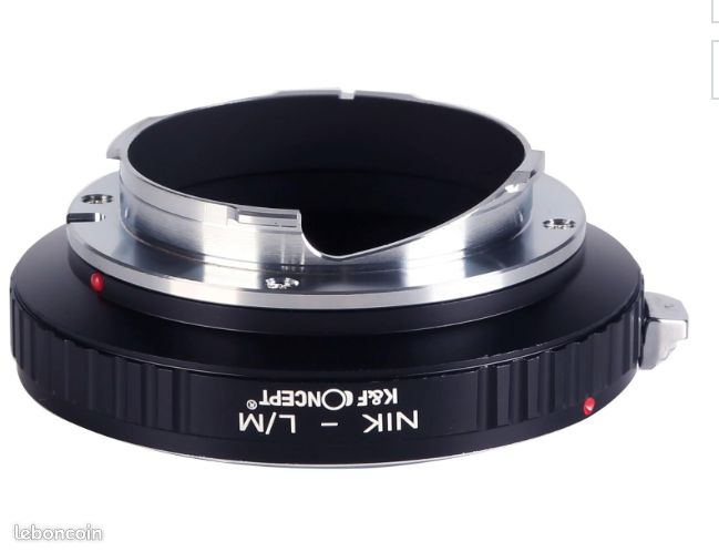 Adaptateur De Monture D'objectif QBM Vers Leica M (LM) - Laiton/aluminium - Neuf