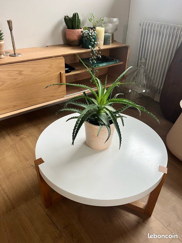 Petite table basse bois massif (image 2)