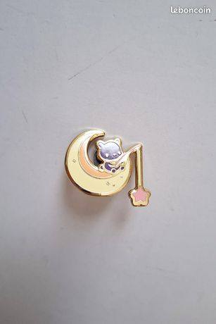Broche Ourson Ballon élégante Avec Pampilles - Alliage 8,9x4,1 Cm - Accessoire Unisexe Pour Chapeau, Sac, Vêtement