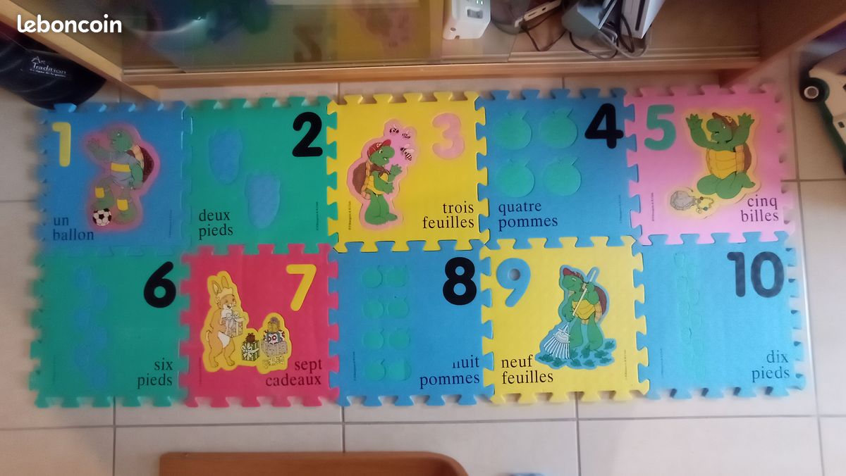 Tapis mes chiffres en mousse (image 1)