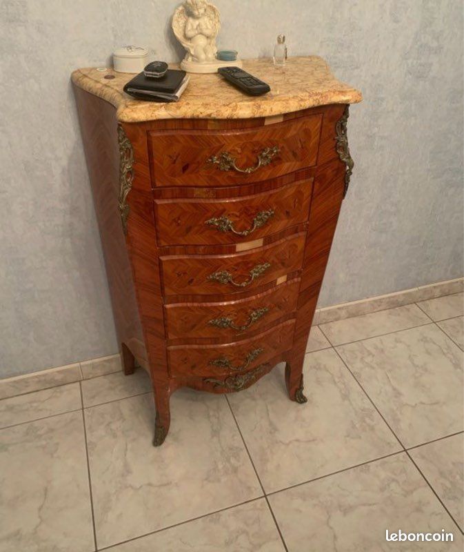 Chambre en bois de rose style Louis XV (image 5)