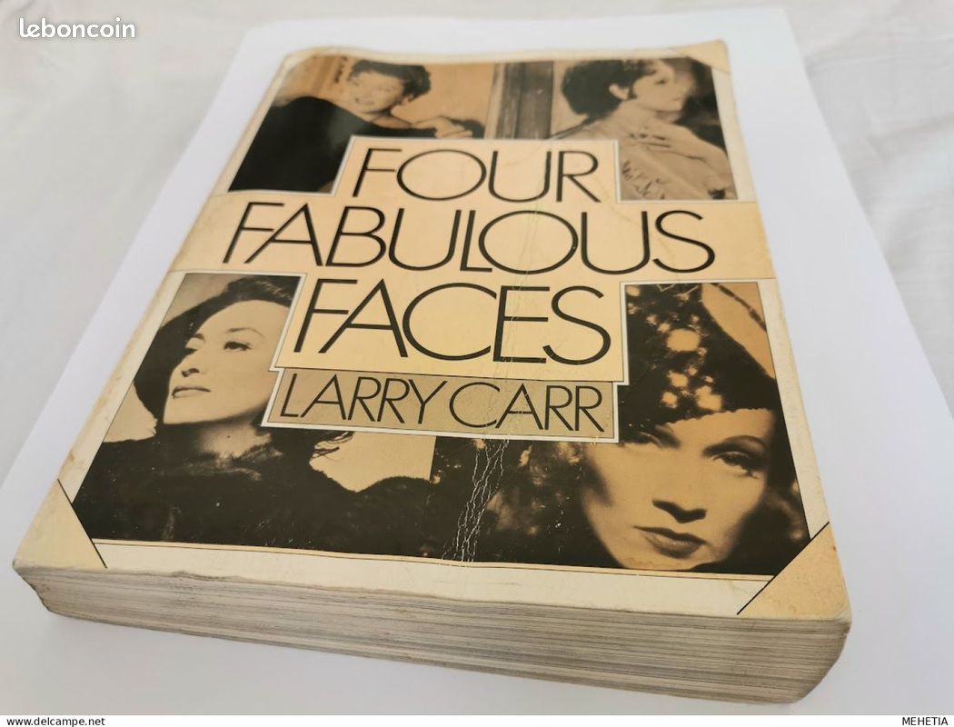 Cindy CRAWFORD - Greta GARBO - Marlène DIETRICH the Four FABULOUS FACES 1979 (image 1)