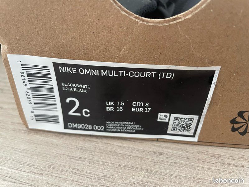 Chaussures Nike bébé (image 1)