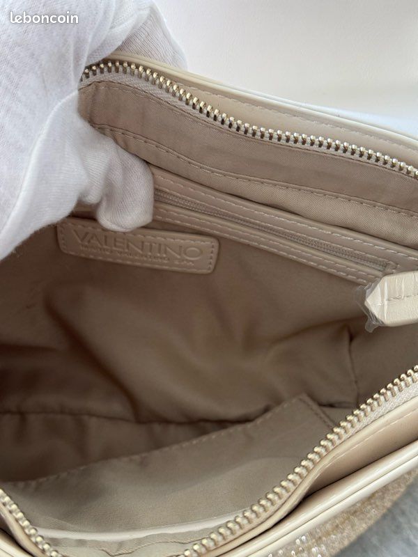 Sac à main Valentino– Crème nacré – neuf (image 7)