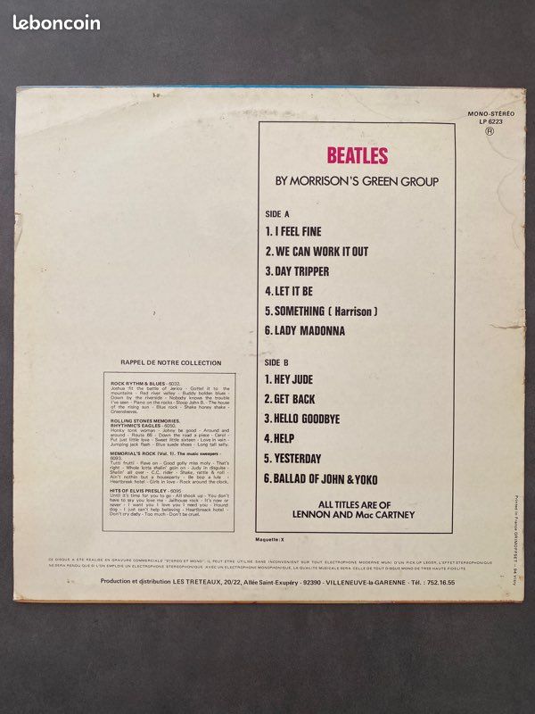 Album vinyle, les Beatles (image 2)