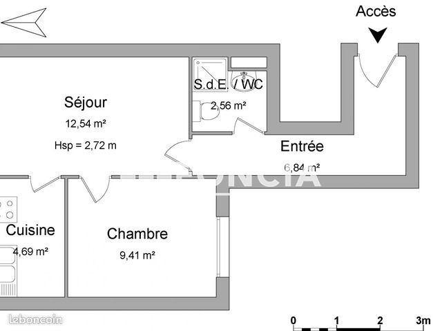 Appartement 2 pièces 36 m² · à Nantes · 36 m² · 620 €/mois